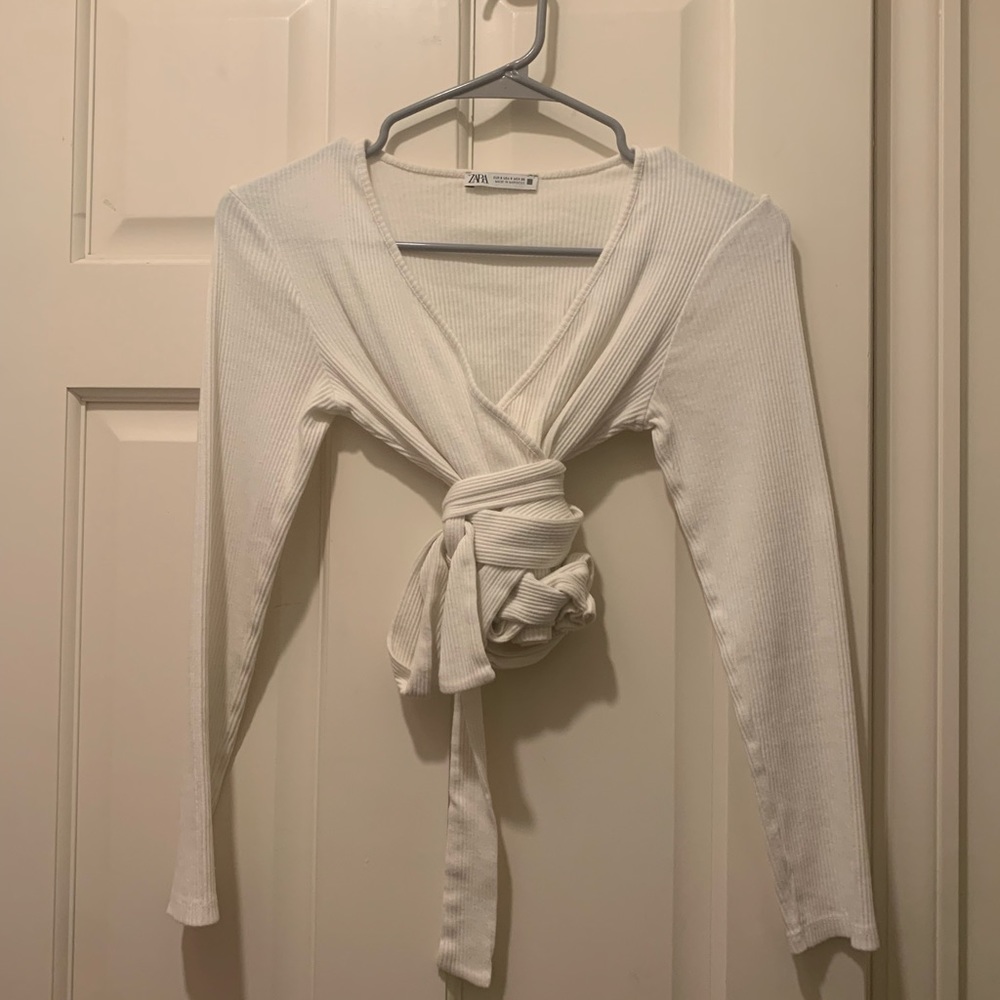 Wrapped cardigan